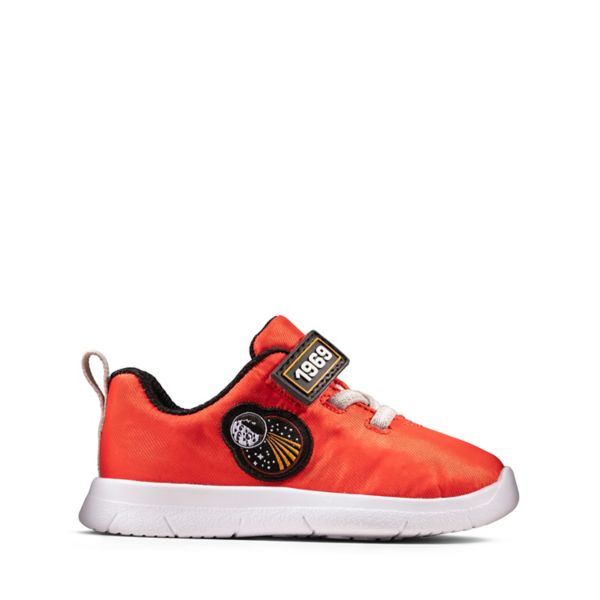 Clarks Boys Ath Geo Toddler Casual Shoes Orange | CA-9532867